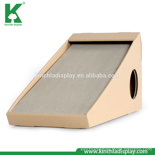 Folding Cardboard Cat Scratching Posts with Scratching Pad